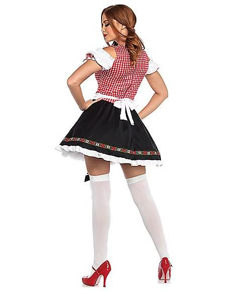Oktoberfest Adult Beer Garden Babe Costume 2 Oktoberfest Adult Beer Garden Babe Costume - Image 2