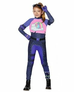 Girls Brite Bomber Costume - Fortnite