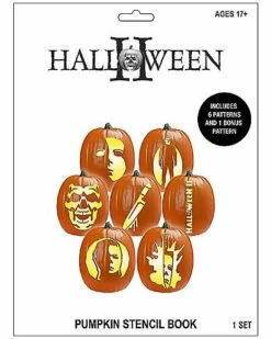 Michael Myers Pumpkin Stencil Book - Halloween 2