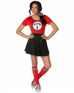 Adult Thing 1 And Thing 2 Costume Kit - Dr. Seuss
