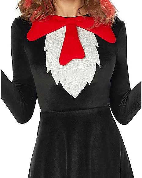 Adult Cat In The Hat Dress - Dr. Seuss 3 Adult Cat In The Hat Dress - Dr. Seuss - Image 3