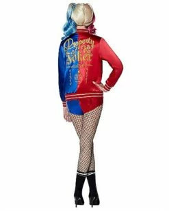 Adult Harley Quinn Jacket - Suicide Squad 4 Adult Harley Quinn Jacket - Suicide Squad -MystiCostume Shop 01545912 b