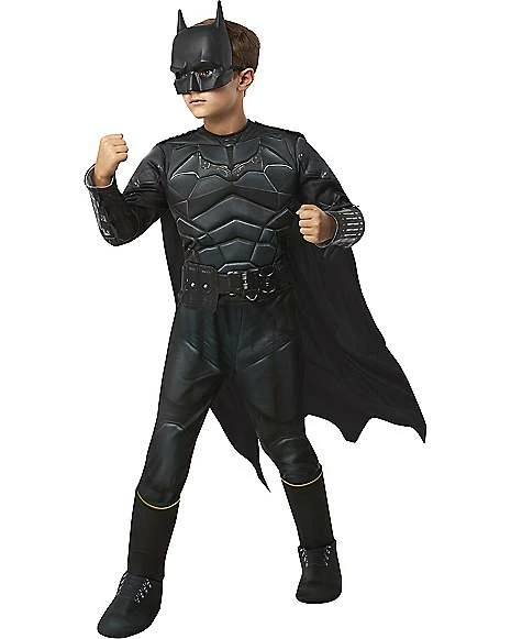 Kids Batman Costume Deluxe - The Batman 1 Kids Batman Costume Deluxe - The Batman