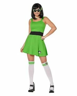 Adult Buttercup Costume - The Powerpuff Girls