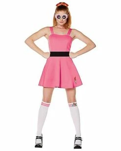 Adult Blossom Costume - The Powerpuff Girls