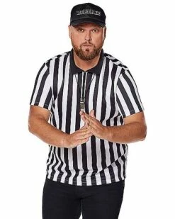 Adult Referee Plus Size Costume Kit