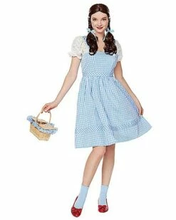 Adult Dorothy Dress Costume - The Wizard Of Oz