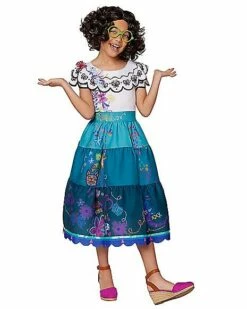 Kids Mirabel Dress Costume - Disney Encanto