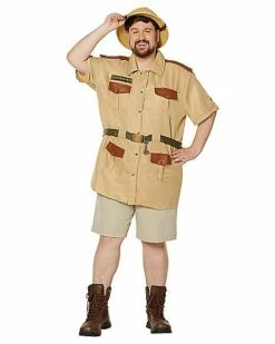 Adult Men's Zookeeper Plus Size Costume 9 Adult Men's Zookeeper Plus Size Costume -MystiCostume Shop 07518327 e