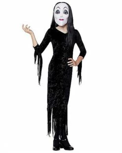 Kids Morticia Addams Costume - The Addams Family 2
